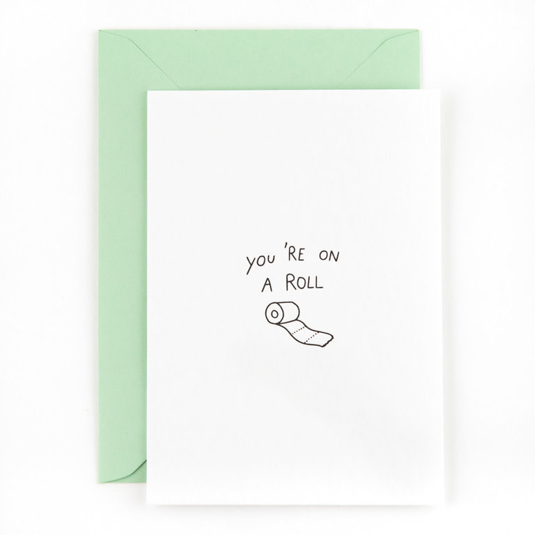 Studio Flash CARD - you're on a roll