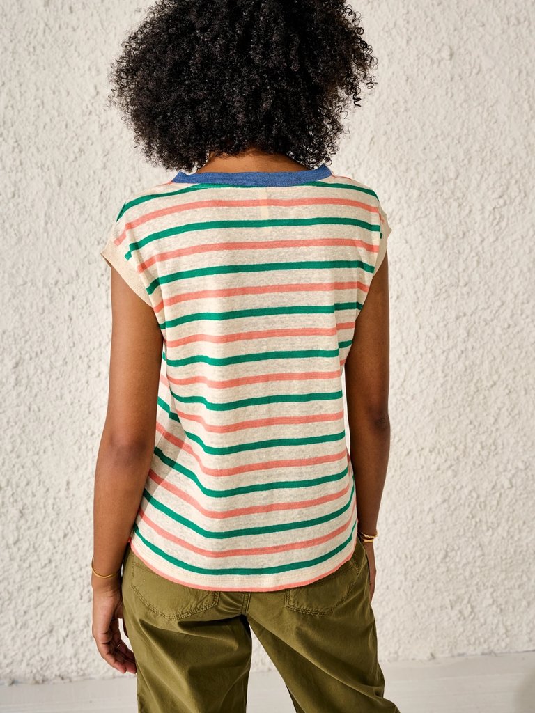 Bellerose SEVIA - tshirt - Stripe H