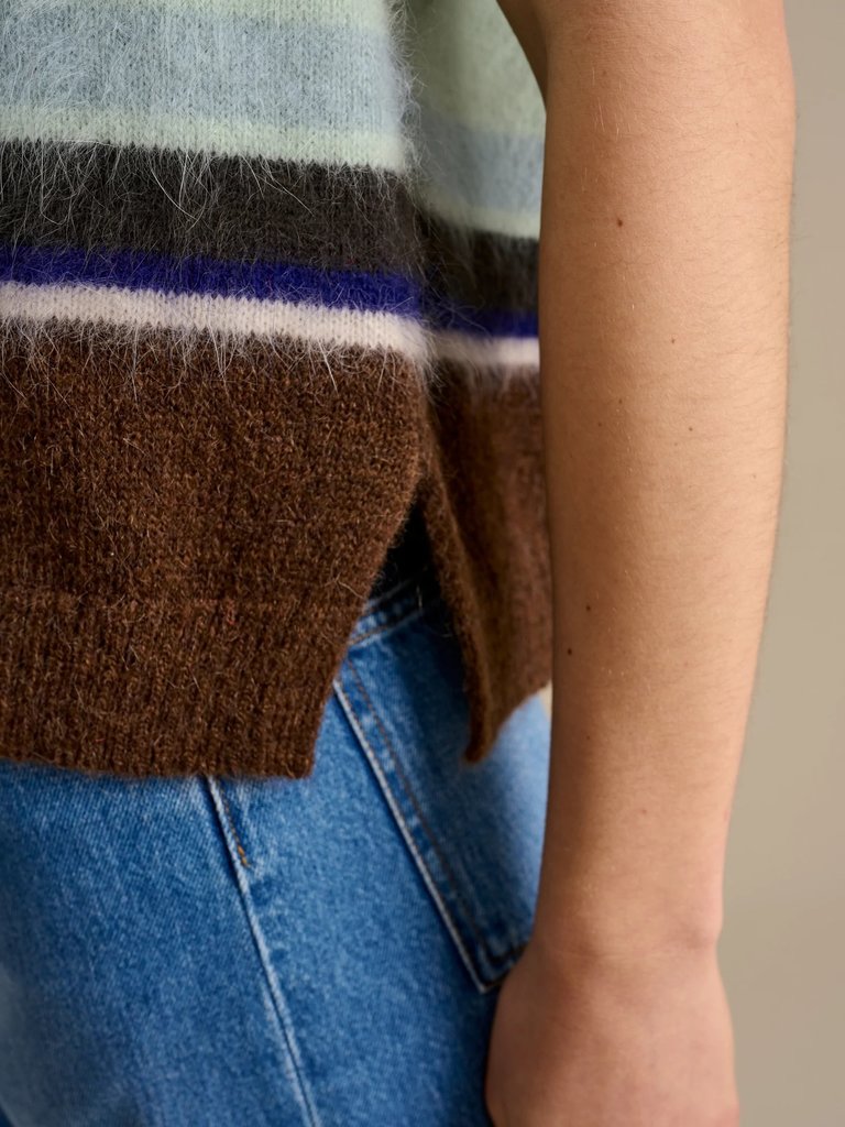 Bellerose DATUM - knitwear - stripe a