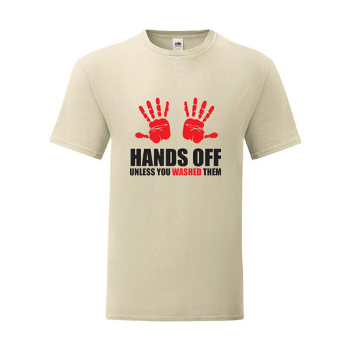P.A.C. Funding Actie T-shirt Hands Off :  Desert