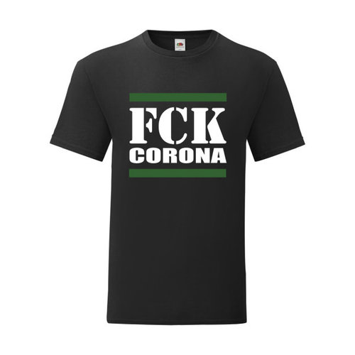 P.A.C. Funding Actie T-shirt FCK Corona :  Zwart