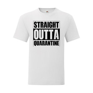 P.A.C. Funding Actie T-shirt Quarantine :  Wit