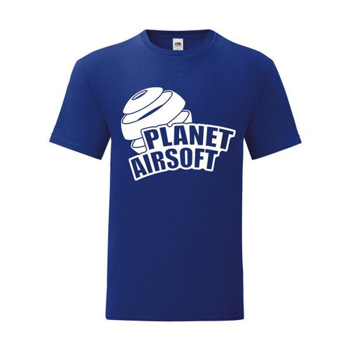 P.A.C. Funding Actie T-shirt Planet Airsoft :  Navy