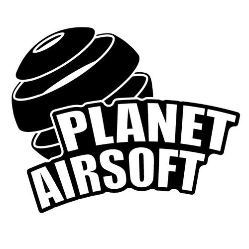 P.A.C. Funding Actie T-shirt Planet Airsoft :  Zwart