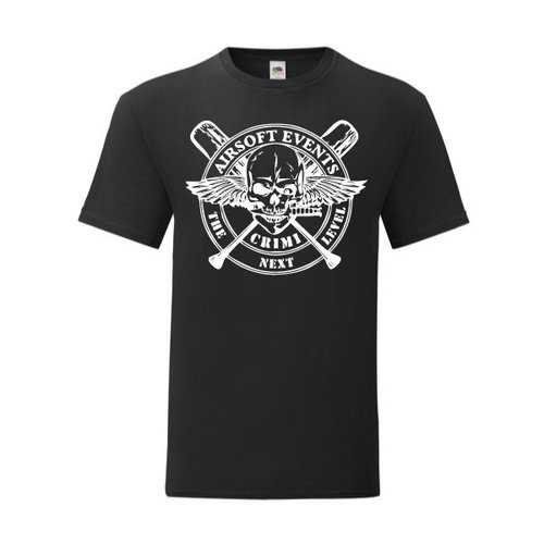 P.A.C. Funding Actie T-shirt Crimi Events : Zwart P.A.C. Funding Actie T-shirt Crimi Events : Zwart