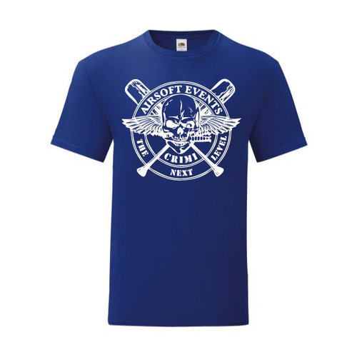 P.A.C. Funding Actie T-shirt Crimi Events : Cobalt P.A.C. Funding Actie T-shirt Crimi Events : Cobalt