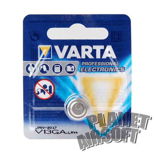 Varta 2 Pcs Knoopcel Batterij LR44 Varta 2 Pcs Knoopcel Batterij LR44