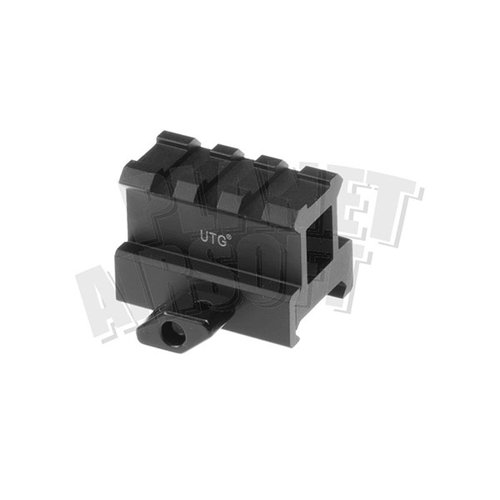 Leapers / UTG High Profile 3-Slot Twist Lock Riser Mount Leapers / UTG High Profile 3-Slot Twist Lock Riser Mount