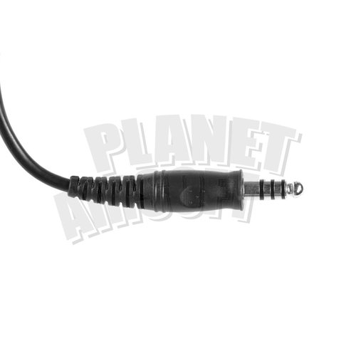 Z-Tactical Comtac II Headset Military Standard Plug : Zwart