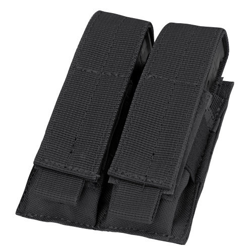 Condor Condor Pistol Double Mag Pouch : Zwart