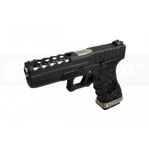 Armorer Works Armorer Works Custom Hex-Cut Black/Black VX0101 Pistol