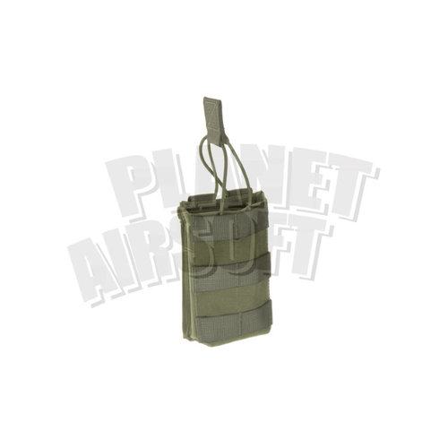 Invader Gear Invader Gear 5.56 Single Direct Action Mag Pouch : Olive Drap Invader Gear Invader Gear 5.56 Single Direct Action Mag Pouch : Olive Drap