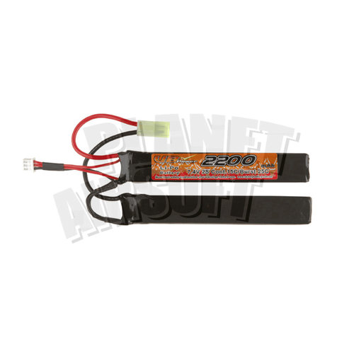 VB Power VB Power Lipo 7.4V 2200mAh 15C TwinType VB Power VB Power Lipo 7.4V 2200mAh 15C TwinType