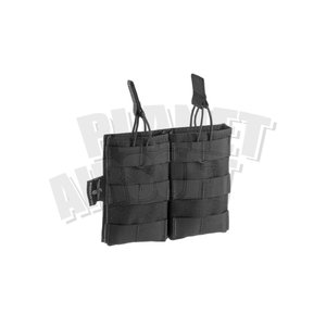 Invader Gear Invader Gear 5.56 Double Direct Action Mag Pouch : Zwart