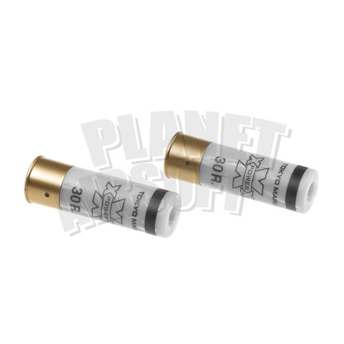 Tokyo Marui Shotgun Shells 2pcs 30rds : Wit Tokyo Marui Shotgun Shells 2pcs 30rds : Wit