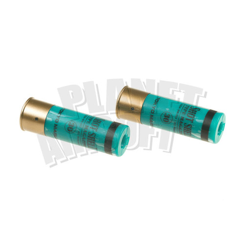 Tokyo Marui Tokyo Marui Shotgun Shells - 2pcs - 30rds - Green Tokyo Marui Tokyo Marui Shotgun Shells - 2pcs - 30rds - Green