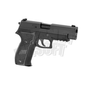 WE WE P226 Mk25 Navy Seals Full Metal GBB : Zwart