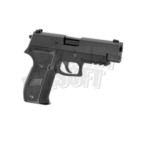 WE WE P226 Mk25 Navy Seals Full Metal GBB : Zwart