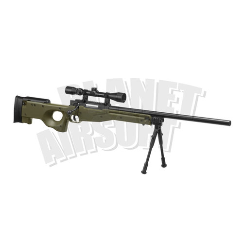 WELL Well L96 Sniper Rifle Set Upgraded : Olive Drap