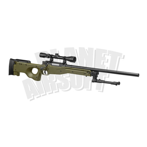 WELL Well L96 Sniper Rifle Set Upgraded : Olive Drap