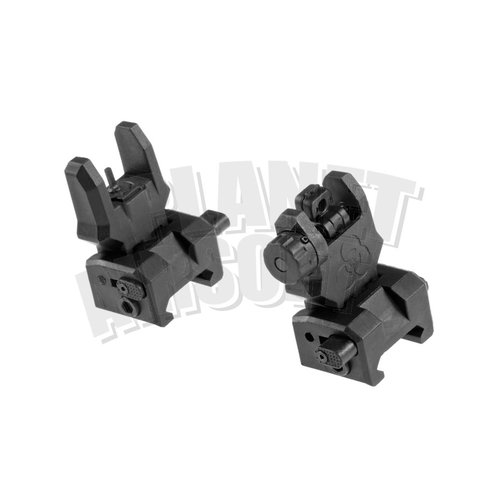 FMA Gen 3 Flip-Up Sights : Zwart