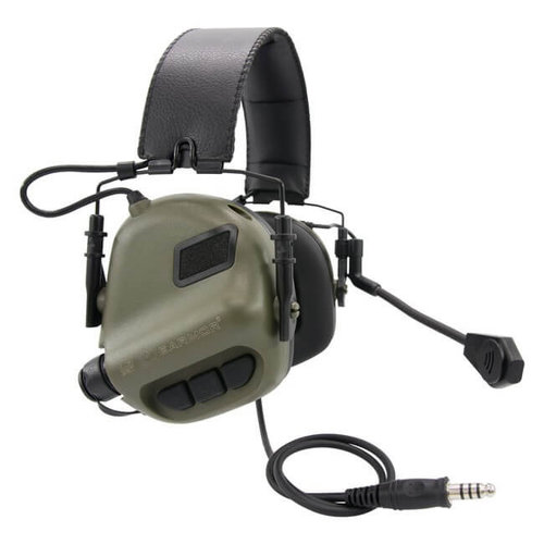 Earmor Earmor M32 MOD1 Tactical Hearing Protection Ear-Muff : Olive Drap