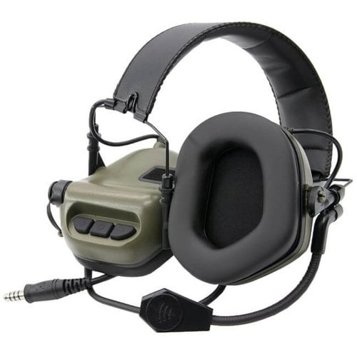 Earmor Earmor M32 MOD1 Tactical Hearing Protection Ear-Muff : Olive Drap