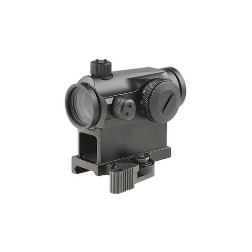 Theta Optics Compact III Reflex Sight Replica (High-Profile + Low-Profile Mounts) : Zwart Theta Optics Compact III Reflex Sight Replica (High-Profile + Low-Profile Mounts) : Zwart