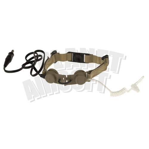 Z-Tactical Z-Tactical Tactical Throat Mic : Dark Earth