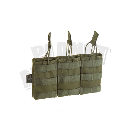 Invader Gear Invader Gear 5.56 Triple Direct Action Mag Pouch : Olive Drap