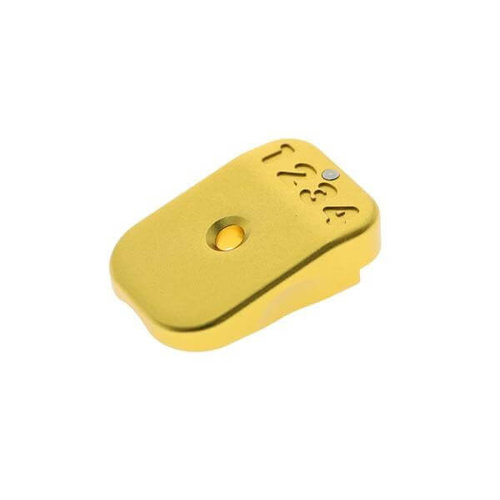 UAC Tactical Magbase Type B for Hi-Capa : Goud UAC Tactical Magbase Type B for Hi-Capa : Goud
