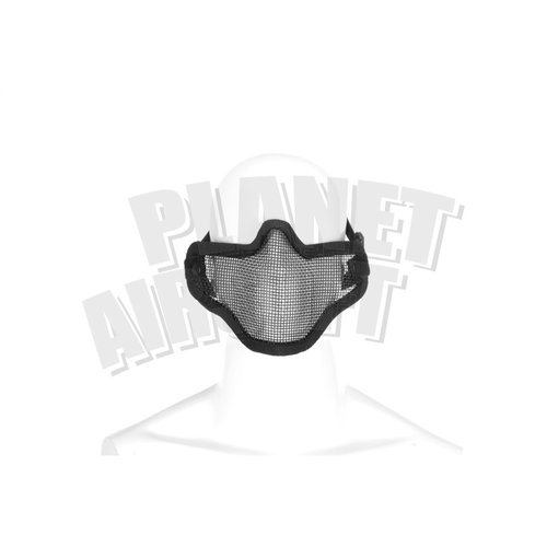 Invader Gear Invader Gear Steel Half Face Mask : Zwart