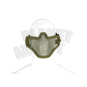 Invader Gear Invader Gear Steel Half Face Mask - Olive Drap