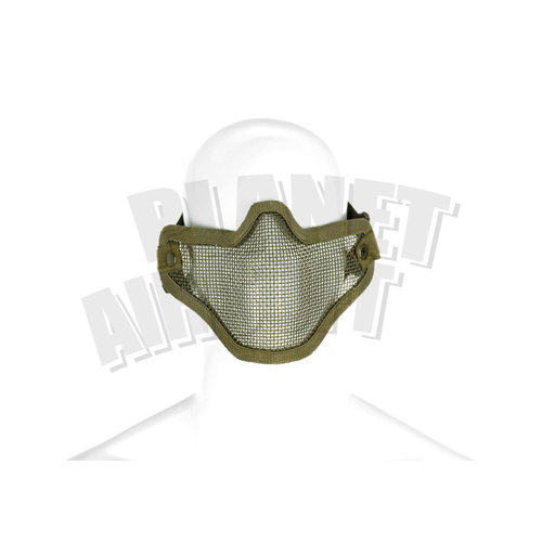 Invader Gear Invader Gear Steel Half Face Mask : Olive Drap