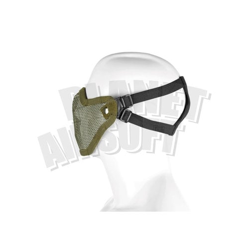 Invader Gear Invader Gear Steel Half Face Mask : Olive Drap
