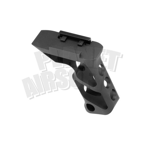 Metal CNC Picatinny Long Angled Grip ( Black )