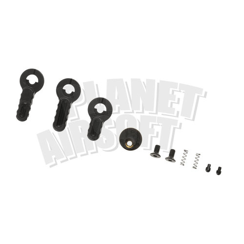 PTS Syndicate B.A.D. Ambidextrous Safety Selector AEG : Zwart PTS Syndicate B.A.D. Ambidextrous Safety Selector AEG : Zwart