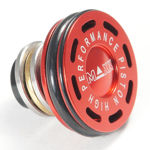 MAXX Model Maxx Model CNC Aluminum Double O-Ring Ball Bearing AEG Piston Head MAXX Model Maxx Model CNC Aluminum Double O-Ring Ball Bearing AEG Piston Head