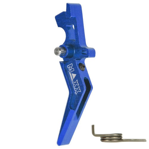MAXX Model CNC Aluminum Advanced Trigger (Style A) : Blauw