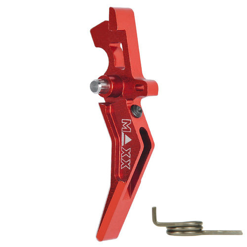 MAXX Model CNC Aluminum Advanced Trigger (Style B) : Rood
