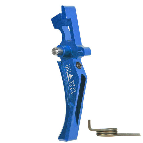 MAXX Model MAXX Model CNC Aluminum Advanced Trigger (Style D) : Blauw