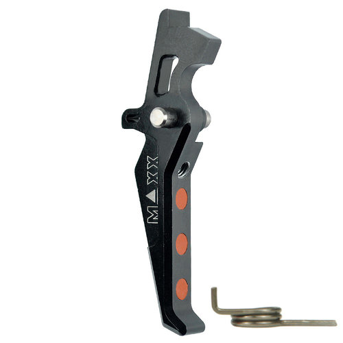MAXX Model CNC Aluminum Advanced Trigger (Style E) : Zwart MAXX Model CNC Aluminum Advanced Trigger (Style E) : Zwart