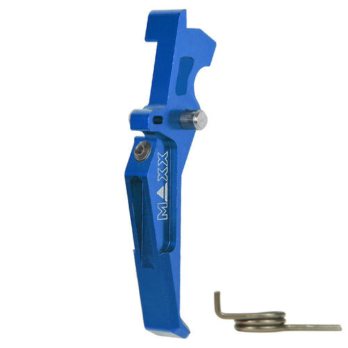 MAXX Model CNC Aluminum Advanced Trigger (Style E) : Blauw