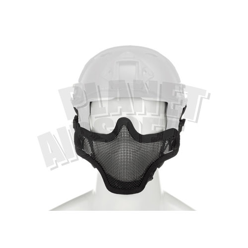 Invader Gear Invader Gear Steel Half Face Mask FAST Version : Zwart