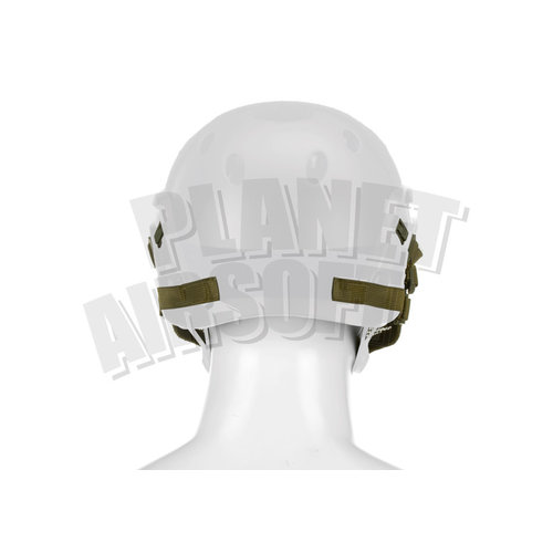 Invader Gear Invader Gear Steel Half Face Mask FAST Version : Olive Drap