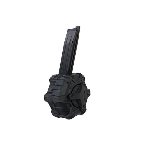 Armorer Works Armorer Works Adaptive Drum Magazine - HX-Series (Hi-Capa) Black