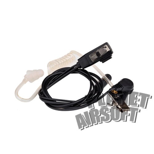 Z-Tactical Z-Tactical FBI Style Acoustic Headset Kenwood Connector Z-Tactical Z-Tactical FBI Style Acoustic Headset Kenwood Connector