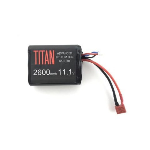Titan Power Titan 2600MAH 11.1V Brick Airsoft Battery T-Plug (Deans) Titan Power Titan 2600MAH 11.1V Brick Airsoft Battery T-Plug (Deans)
