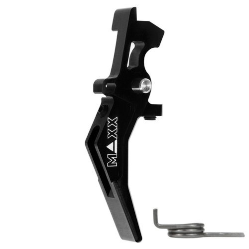MAXX Model CNC Aluminum Advanced Speed Trigger (Style B) : Zwart
