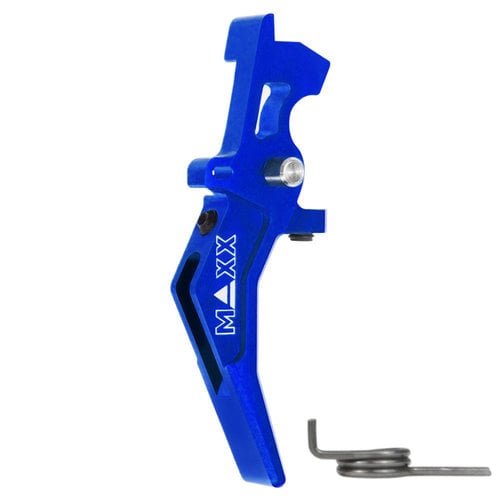 MAXX Model CNC Aluminum Advanced Speed Trigger (Style B) : Blauw